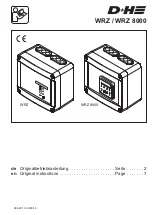 Предварительный просмотр 1 страницы D+H 30.203.00 Original Instructions Manual