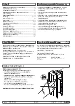 Предварительный просмотр 2 страницы D+H BDT 010-EO Original Instructions Manual