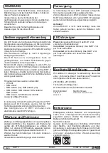 Предварительный просмотр 2 страницы D+H BI-BT 2 Original Instructions Manual