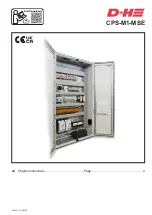 Предварительный просмотр 1 страницы D+H CPS-M1-MSE Original Instructions Manual