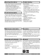 Preview for 9 page of D+H DXD 150-BSY+ Original Instructions Manual