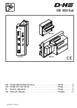 D+H EM 650 Original Instructions Manual предпросмотр