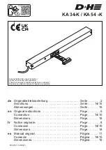 D+H KA 34-K Original Instructions Manual preview