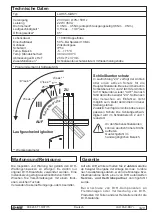 Предварительный просмотр 3 страницы D+H LAH 65-K-BSY+ Manual