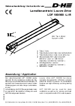 D+H LDF 100-L Instructions For Use Manual preview