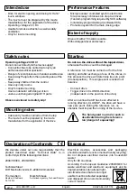 Preview for 4 page of D+H LDH 800/070-L: LDH 800/070-R Original Instructions Manual