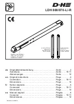 D+H LDH 800-L Original Instructions Manual preview