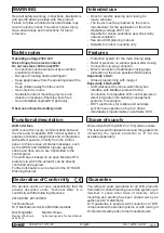 Preview for 5 page of D+H LDx-1400-5 Manual