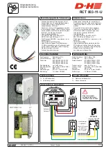 Предварительный просмотр 1 страницы D+H RCT 003-11-U Original Instructions