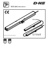 D+H VCD 204 Instructions Manual preview