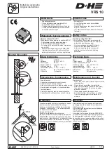 Preview for 1 page of D+H VRS 10 Original Instructions