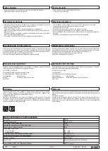 Предварительный просмотр 2 страницы D+H WRS-S Original Instructions