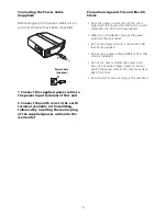 Preview for 21 page of D-ILA D-ILA 1080MF1 Installation And Operation Manual