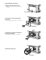 Preview for 28 page of D-ILA D-ILA 1080MF1 Installation And Operation Manual