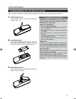 Preview for 13 page of D-ILA FDP-DILA3 Instructions Manual