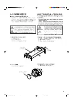 Preview for 3 page of D-ILA GL-M2930SZG Installation Manual