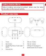 Preview for 20 page of D-JIX A175 TWS Instruction Manual