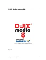 D-JIX MEDIA Manual preview