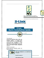 Предварительный просмотр 4 страницы D-Link 1000Base-T to mini-GBIC Media Converter DMC-805G Quick Installation Manual