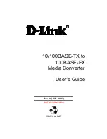 D-Link 10BASE-TX User Manual preview