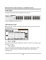 Предварительный просмотр 12 страницы D-Link 24-Port 10/100/1000Mbps Ethernet Switch DES-1024D Manual