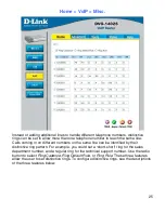 Preview for 26 page of D-Link 2Voice + 4SW VoIP Router DVG-1402S User Manual