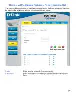 Preview for 30 page of D-Link 2Voice + 4SW VoIP Router DVG-1402S User Manual