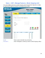 Preview for 31 page of D-Link 2Voice + 4SW VoIP Router DVG-1402S User Manual