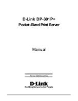 Preview for 1 page of D-Link 301P - DP Print Server Manual