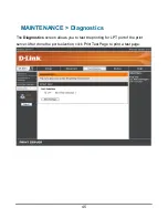 Предварительный просмотр 49 страницы D-Link 301P - DP Print Server Manual