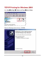 Предварительный просмотр 80 страницы D-Link 301P - DP Print Server Manual