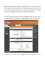 Предварительный просмотр 140 страницы D-Link 301P - DP Print Server Manual