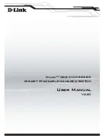 D-Link 3100 24 - DGS Switch - Stackable User Manual предпросмотр