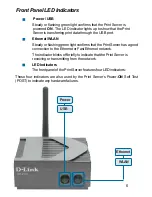 Предварительный просмотр 6 страницы D-Link 311U - DP Print Server Manual