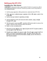 Preview for 10 page of D-Link 311U - DP Print Server Manual