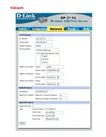 Предварительный просмотр 18 страницы D-Link 311U - DP Print Server Manual