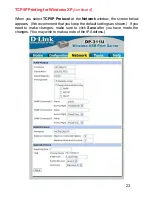 Предварительный просмотр 23 страницы D-Link 311U - DP Print Server Manual