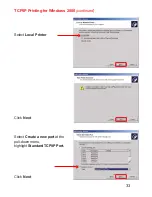 Предварительный просмотр 33 страницы D-Link 311U - DP Print Server Manual
