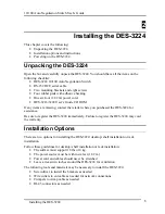 Preview for 16 page of D-Link 3224TG - Switch User Manual