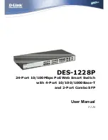 D-Link 48-Port 10/100Mbps Web-Smart Switch with 4-Port 10/100/1000Base-T and 2-Port Combo SFP... User Manual предпросмотр