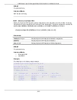 Preview for 491 page of D-Link 5000 Series Cli Reference Manual