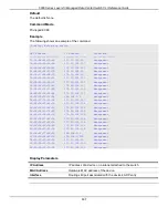 Preview for 643 page of D-Link 5000 Series Cli Reference Manual