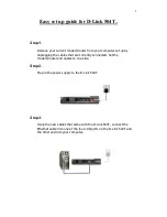 D-Link 504T Setup Manual preview