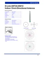 Предварительный просмотр 9 страницы D-Link 50AT - DWL Antenna User Manual