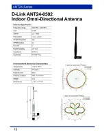 Предварительный просмотр 10 страницы D-Link 50AT - DWL Antenna User Manual