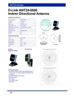 Preview for 12 page of D-Link 50AT - DWL Antenna User Manual