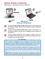 Preview for 10 page of D-Link 802.11g Wireless LAN USB Adapter DWL-G122 Manual