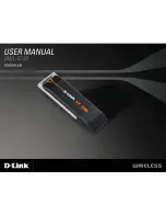 D-Link 802.11g Wireless LAN USB Adapter DWL-G122 User Manual preview