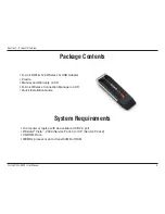 Preview for 3 page of D-Link 802.11g Wireless LAN USB Adapter DWL-G122 User Manual