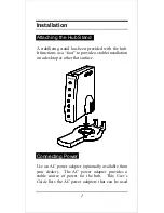 Предварительный просмотр 5 страницы D-Link 805TP - Hub - EN User Manual